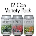 SOBER - Variety 12-pack (Margarita, Paloma, G&T)